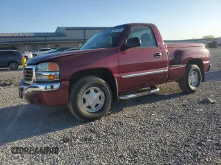 2004 GMC Sierra 1500 SLE with VIN 1GTEK14T64Z158936, listed as a Copart auction lot 52613305 with 100,797 mi miles and Salvage Title. Bid and sale history available at DreamBid. Image 1.