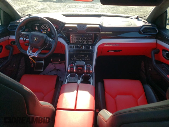 2021 Lamborghini Urus z VIN ZPBUA1ZL8MLA11388, wystawiony jako Copart lot #81306374 z przebiegiem 30 219 mil mil oraz Szkody całkowita. Historia ofert i sprzedaży dostępna na DreamBid. Obrazek 8.