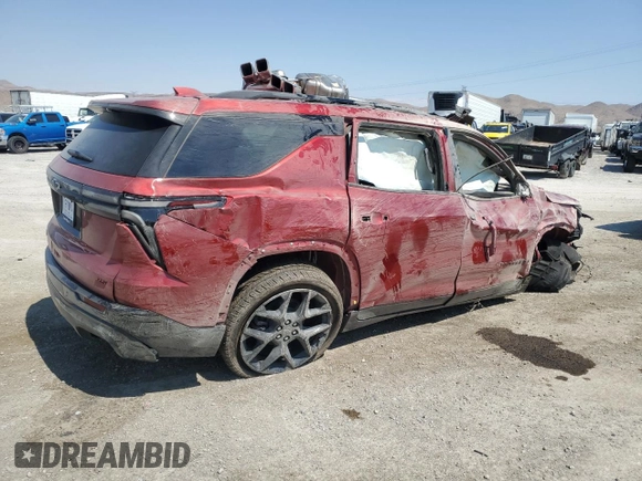 2024 Chevrolet Traverse FWD RS with VIN 1GNERLKS3RJ168533, listed as a Copart auction lot 62341964 with 0 mi miles and Salvage Title. Bid and sale history available at carsss.com. Image 3.