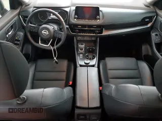 2022 Nissan Rogue SV with VIN JN8BT3BB4NW335769, listed as a Copart auction lot 73807614 with 3,997 mi miles and Salvage Title. Bid and sale history available at DreamBid. Image 8.