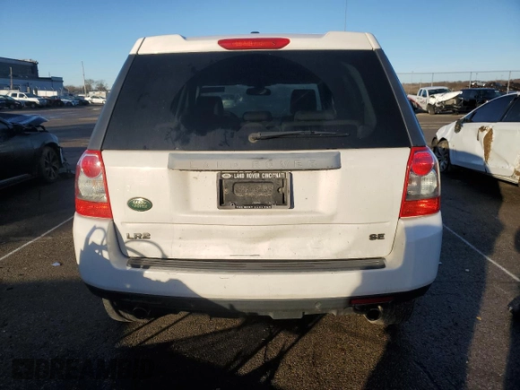 2008 Land Rover LR2 SE with VIN SALFS24N98H022591, listed as a Copart auction lot 85503324 with 139,924 mi miles and Salvage title. Bid and sale history available at DreamBid. Image 6.
