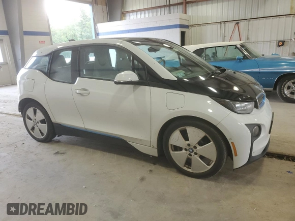 2014 BMW i3 with VIN WBY1Z4C57EV274944, listed as a Copart auction lot 57512435 with 102,073 mi miles and Clean title. Bid and sale history available at DreamBid. Image 4.