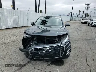 2021 Audi Q5 Prestige with VIN WA1CAAFY3M2062221, listed as a Copart auction lot 55538025 with 55,573 mi miles and Salvage title. Bid and sale history available at DreamBid. Image 14.