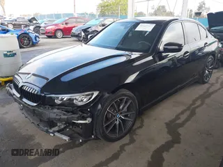 2020 BMW 3 Series 330i with VIN WBA5R1C07LFH37243, listed as a IAAI auction lot 42129217 with 22,767 mi miles. Bid and sale history available at carsss.com. Image 21.
