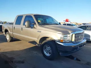 2003 Ford Super Duty F-250 XL with VIN 1FTNW20L53ED10663, listed as a IAAI auction lot 42014993 with 384,089 mi miles. Bid and sale history available at carsss.com. Image 1.