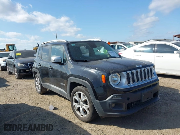2016 Jeep Renegade Limited z VIN ZACCJADT7GPE30360, wystawiony jako IAAI lot #42012541 z przebiegiem 81 409 mil mil oraz . Historia ofert i sprzedaży dostępna na DreamBid. Obrazek 13.