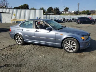 2003 BMW 3 Series 330xi with VIN WBAEW53493PG23208, listed as a Copart auction lot 84649384 with 155,316 mi miles and Salvage Title. Bid and sale history available at carsss.com. Image 4.