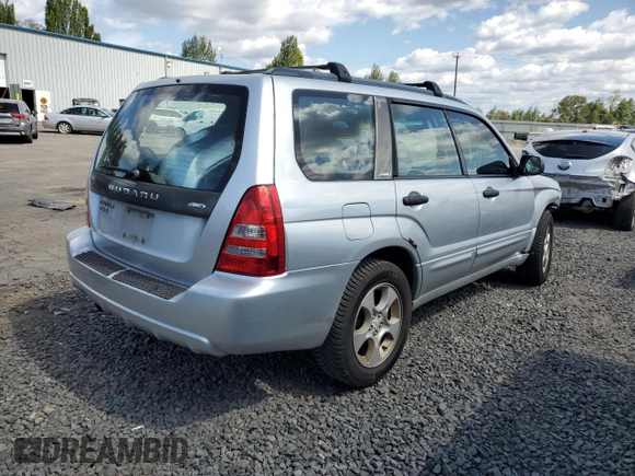 2003 Subaru Forester XS with VIN JF1SG65663H755380, listed as a Copart auction lot 69022344 with 148,658 mi miles and Salvage Title. Bid and sale history available at carsss.com. Image 3.