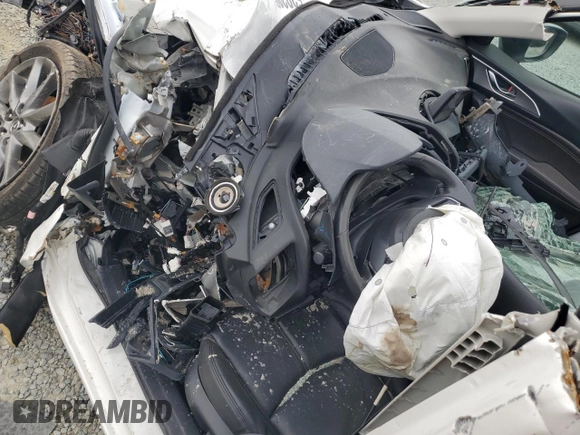 2018 Mazda 3 Touring with VIN 3MZBN1L39JM193945, listed as a Copart auction lot 53032825 with Not Provided miles and Salvage Title. Bid and sale history available at DreamBid. Image 8.