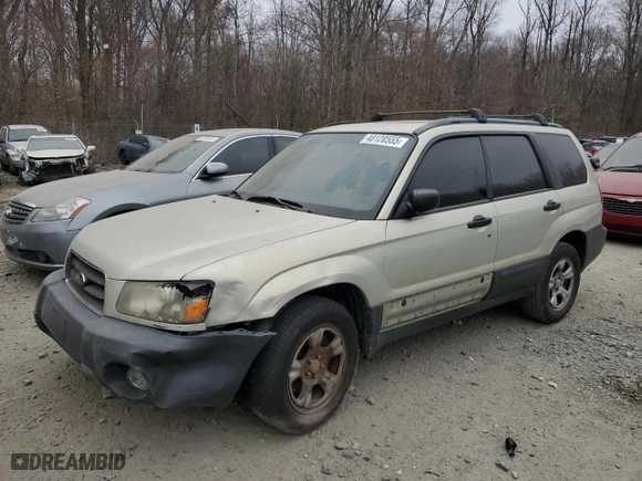 2005 Subaru Forester (Natl) X with VIN JF1SG63625H747914, listed as a Copart auction lot 48120555 with 206,099 mi miles and Salvage Title. Bid and sale history available at carsss.com. Image 1.