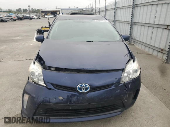 2014 Toyota Prius Four z VIN JTDKN3DU9E0387275, wystawiony jako Copart lot #55976945 z przebiegiem 72 489 mil mil oraz Szkoda całkowita • Salvage title. Historia ofert i sprzedaży dostępna na DreamBid. Obrazek 5.