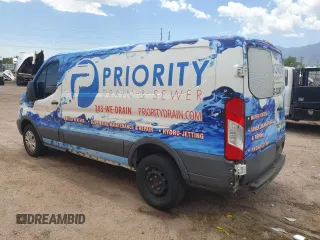 2017 Ford Transit с VIN 1FTYR1ZM3HKB09718, выставлен на аукционе Copart как лот 64148895 с пробегом 121 901 миль миль и Списание • Salvage title. История ставок и продаж доступна на DreamBid. Изображение 2.