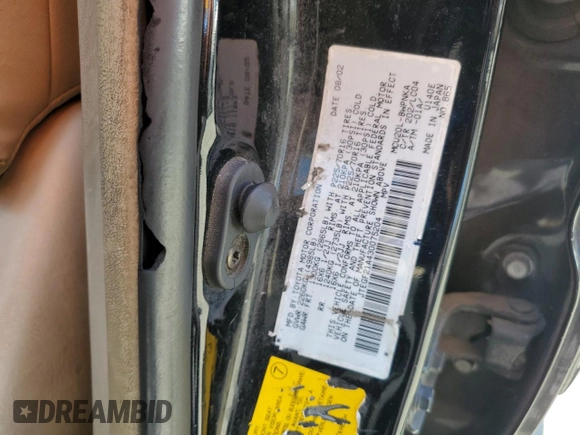 2003 Toyota Highlander z VIN JTEGF21A430075204, wystawiony jako Copart lot #57461935 z przebiegiem 267 331 mil mil oraz Szkoda całkowita • Salvage title. Historia ofert i sprzedaży dostępna na DreamBid. Obrazek 13.