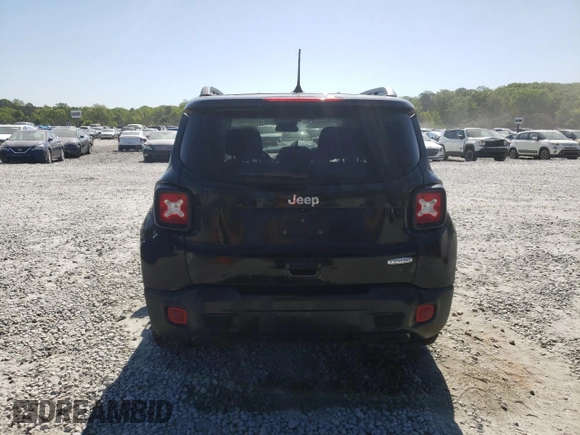 2020 Jeep Renegade Altitude with VIN ZACNJABB2LPL64164, listed as a Copart auction lot 53183135 with 172,701 mi miles and Salvage title. Bid and sale history available at DreamBid. Image 6.