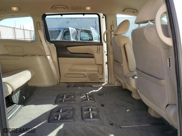 2012 Honda Odyssey EX with VIN 5FNRL5H43CB121310, listed as a Copart auction lot 46747445 with 0 mi miles and Clean Title. Bid and sale history available at carsss.com. Image 11.