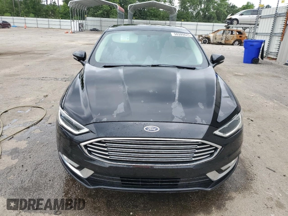 2018 Ford Fusion Titanium with VIN 3FA6P0D90JR225766, listed as a Copart auction lot 59399825 with 147,979 mi miles and Salvage title. Bid and sale history available at DreamBid. Image 5.