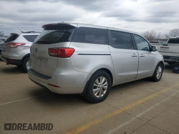 2015 Kia Sedona L with VIN KNDMA5C12F6024905, listed as a Copart auction lot 49466365 with 103,019 mi miles and Clean Title. Bid and sale history available at carsss.com. Image 3.