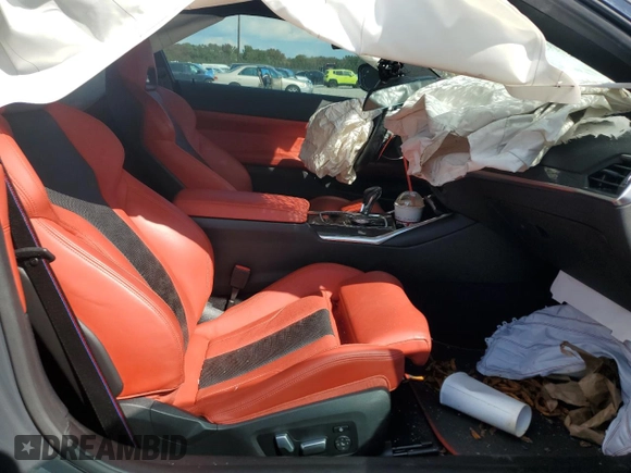 2022 BMW M4 Competition xDrive with VIN WBS43AZ00NCK05589, listed as a Copart auction lot 74566054 with 0 mi miles and Salvage Title. Bid and sale history available at carsss.com. Image 10.