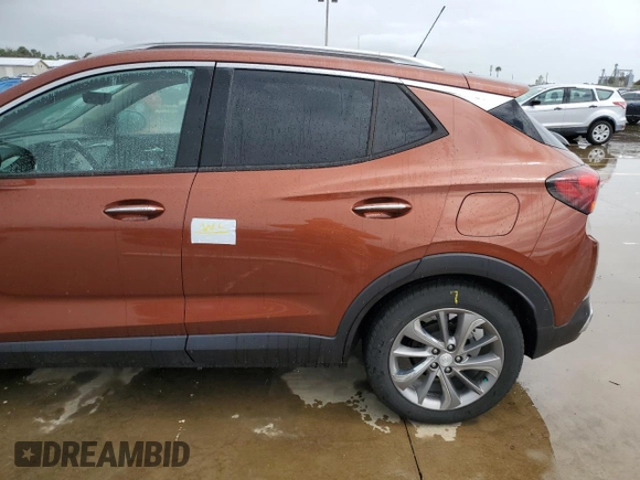 2021 Buick Encore GX Essence with VIN KL4MMFSL3MB076378, listed as a Copart auction lot 42861685 with Not provided miles and Salvage title. Bid and sale history available at DreamBid. Image 13.