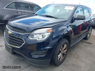 2016 Chevrolet Equinox LS with VIN 2GNALBEK2G1162672, listed as a IAAI auction lot 41889421 with 112,281 mi miles. Bid and sale history available at carsss.com. Image 2.