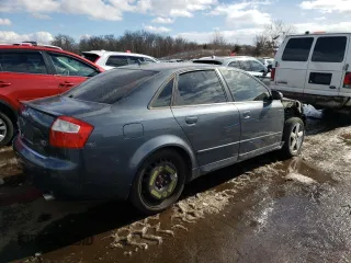 2005 Audi A4 1.8T SE with VIN WAULC68E95A106470, listed as a Copart auction lot 45320325 with 132,985 mi miles and Salvage Title. Bid and sale history available at carsss.com. Image 3.