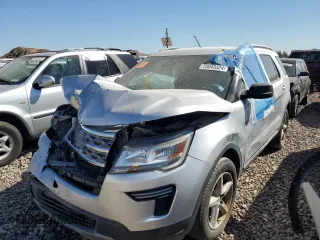 2018 Ford Explorer XLT with VIN 1FM5K7D82JGC06515, listed as a Copart auction lot 75043324 with 65,621 mi miles and Salvage Title. Bid and sale history available at DreamBid. Image 1.