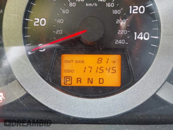 2006 Toyota RAV4 Sport with VIN JTMZK32V266000101, listed as a IAAI auction lot 42067422 with 171,545 mi miles and . Bid and sale history available at DreamBid. Image 16.