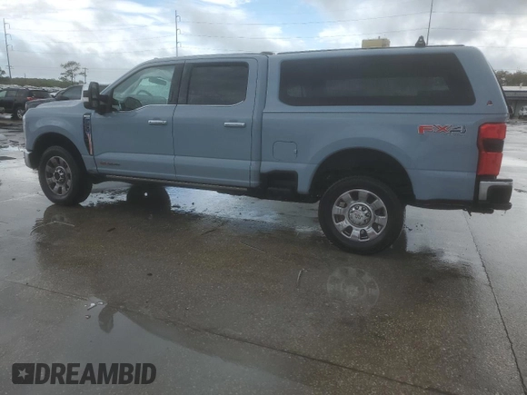 2024 Ford Super Duty F-250 SRW XL with VIN 1FT8W2BM5RED02980, listed as a Copart auction lot 49395015 with 37,462 mi miles and Salvage Title. Bid and sale history available at carsss.com. Image 2.