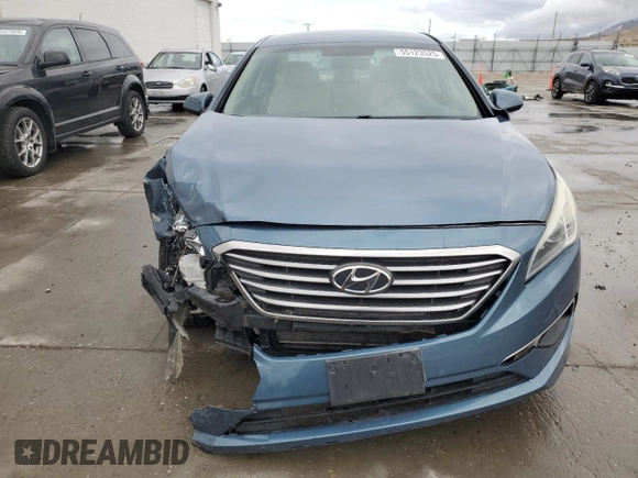2015 Hyundai Sonata SE z VIN 5NPE24AF0FH200687, wystawiony jako Copart lot #55123525 z przebiegiem 111 325 mil mil oraz Szkoda całkowita • Salvage title. Historia ofert i sprzedaży dostępna na DreamBid. Obrazek 5.