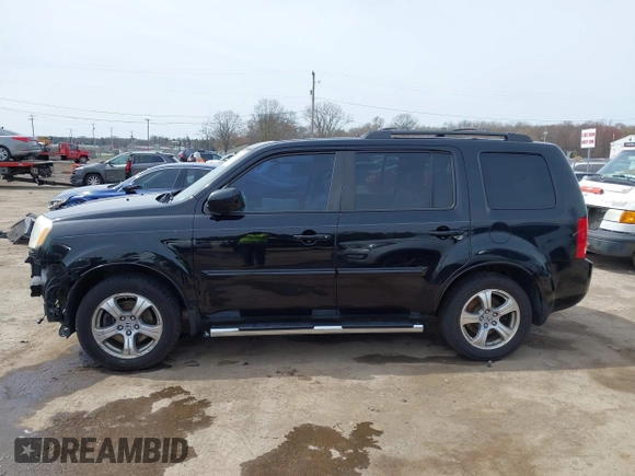 2014 Honda Pilot EX-L with VIN 5FNYF4H57EB009635, listed as a IAAI auction lot 41915219 with 272,017 mi miles. Bid and sale history available at carsss.com. Image 15.