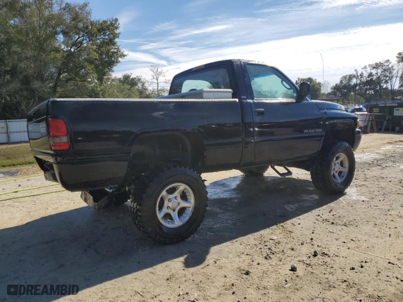 2001 Dodge Ram 1500 with VIN 1B7HF16Y61S318375, listed as a Copart auction lot 87651905 with 309,733 mi miles and Salvage Title. Bid and sale history available at carsss.com. Image 3.
