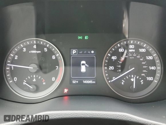 2018 Hyundai Tucson SEL Plus with VIN KM8J33A46JU622929, listed as a Copart auction lot 84652804 with 140,045 mi miles and Salvage Title. Bid and sale history available at carsss.com. Image 9.