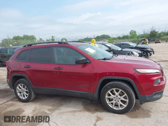 2016 Jeep Cherokee Sport z VIN 1C4PJMAB6GW210810, wystawiony jako IAAI lot #42681813 z przebiegiem 99 792 mil mil oraz . Historia ofert i sprzedaży dostępna na DreamBid. Obrazek 13.