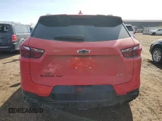 2021 Chevrolet Blazer RS with VIN 3GNKBKRS2MS579615, listed as a Copart auction lot 48913135 with 25,576 mi miles and Salvage title. Bid and sale history available at DreamBid. Image 6.