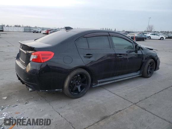 2018 Subaru WRX Limited with VIN JF1VA1F68J8810182, listed as a Copart auction lot 84710324 with 80,465 mi miles and Salvage Title. Bid and sale history available at carsss.com. Image 3.