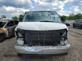 2017 Chevrolet Express Passenger LT with VIN 1GAZGPFF8H1124989, listed as a Copart auction lot 55575645 with 208,783 mi miles and Salvage title. Bid and sale history available at DreamBid. Image 5.