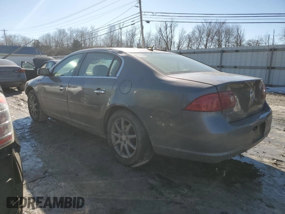 2007 Buick Lucerne V6 CXL with VIN 1G4HD572X7U109396, listed as a Copart auction lot 42775565 with 160,053 mi miles and Salvage Title. Bid and sale history available at carsss.com. Image 2.
