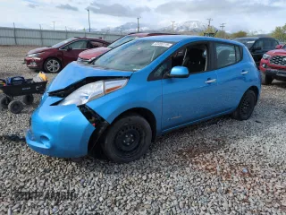 2013 Nissan LEAF S with VIN 1N4AZ0CP0DC422377, listed as a Copart auction lot 53455115 with 0 mi miles and Clean Title. Bid and sale history available at carsss.com. Image 1.
