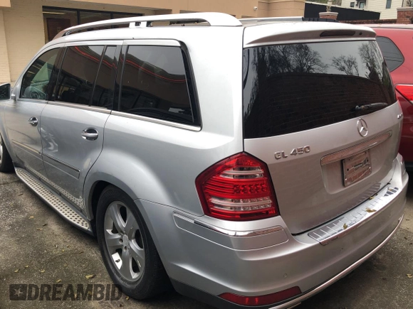 2012 Mercedes-Benz GL 450 with VIN 4JGBF7BE1CA777189, listed as a Copart auction lot 80117154 with 213,114 mi miles and Clean Title. Bid and sale history available at DreamBid. Image 3.