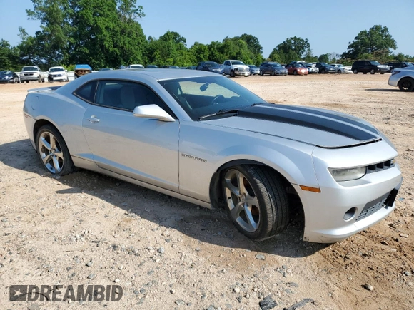 2014 Chevrolet Camaro LT with VIN 2G1FB1E37E9283502, listed as a Copart auction lot 60531975 with 106,879 mi miles and Salvage title. Bid and sale history available at DreamBid. Image 4.