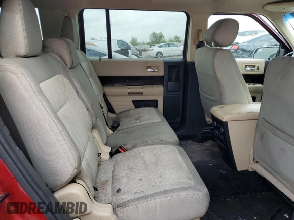 2013 Ford Flex SEL z VIN 2FMGK5C83DBD38371, wystawiony jako Copart lot #50959765 z przebiegiem Nie podano mil oraz Szkoda całkowita • Salvage title. Historia ofert i sprzedaży dostępna na DreamBid. Obrazek 11.