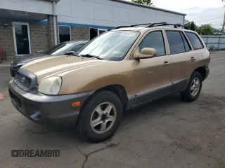2003 Hyundai Santa Fe GLS with VIN KM8SC73D83U468641, listed as a Copart auction lot 79870004 with 145,042 mi miles and Non Repairable. Bid and sale history available at carsss.com. Image 1.