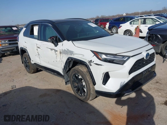 2024 Toyota RAV4 Hybrid XSE with VIN 2T3E6RFV1RW082924, listed as a IAAI auction lot 41747641 with Not Provided miles and . Bid and sale history available at DreamBid. Image 1.