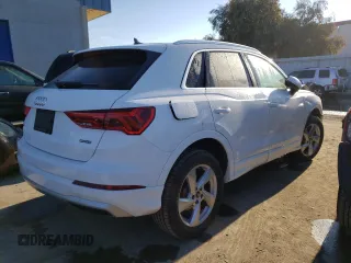 2021 Audi Q3 Premium with VIN WA1AUCF3XM1087993, listed as a Copart auction lot 71384412 with 32,448 mi miles. Bid and sale history available at carsss.com. Image 3.