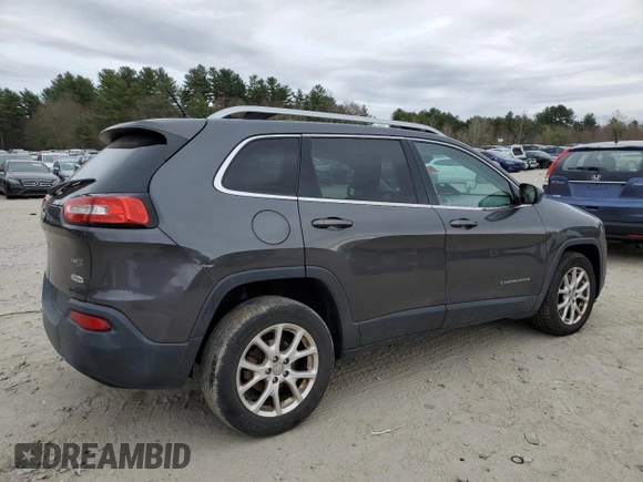 2014 Jeep Cherokee Latitude with VIN 1C4PJLCB4EW323899, listed as a Copart auction lot 53537055 with 86,932 mi miles and Clean Title. Bid and sale history available at carsss.com. Image 3.