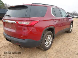 2020 Chevrolet Traverse LT Cloth with VIN 1GNERGKW2LJ197166, listed as a IAAI auction lot 41789888 with 91,627 mi miles. Bid and sale history available at carsss.com. Image 4.
