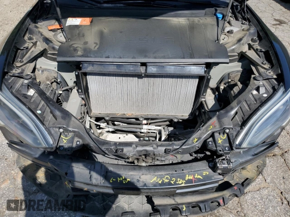 2017 Tesla Model S 100D with VIN 5YJSA1E28HF192397, listed as a Copart auction lot 55455995 with 90,534 mi miles and Salvage title. Bid and sale history available at DreamBid. Image 11.