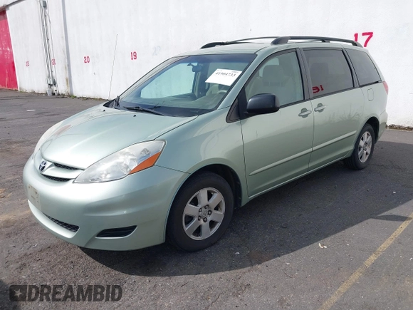 2007 Toyota Sienna CE with VIN 5TDZK23CX7S072673, listed as a IAAI auction lot 41904733 with 188,680 mi miles and . Bid and sale history available at DreamBid. Image 2.