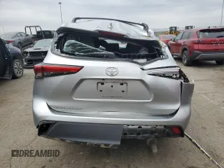 2020 Toyota Highlander L with VIN 5TDCZRAH2LS507172, listed as a Copart auction lot 51814455 with 46,827 mi miles and Salvage title. Bid and sale history available at DreamBid. Image 6.
