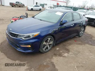 2019 Kia Optima LX with VIN 5XXGT4L38KG304763, listed as a IAAI auction lot 41977858 with 143,569 mi miles. Bid and sale history available at carsss.com. Image 17.